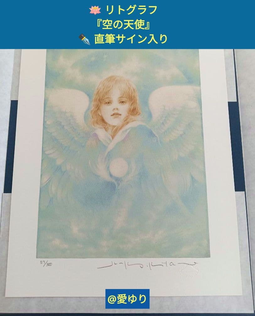 特大♢豪華限定♢羊革装版『きたのじゅんこ自選画集』天然宝石15石