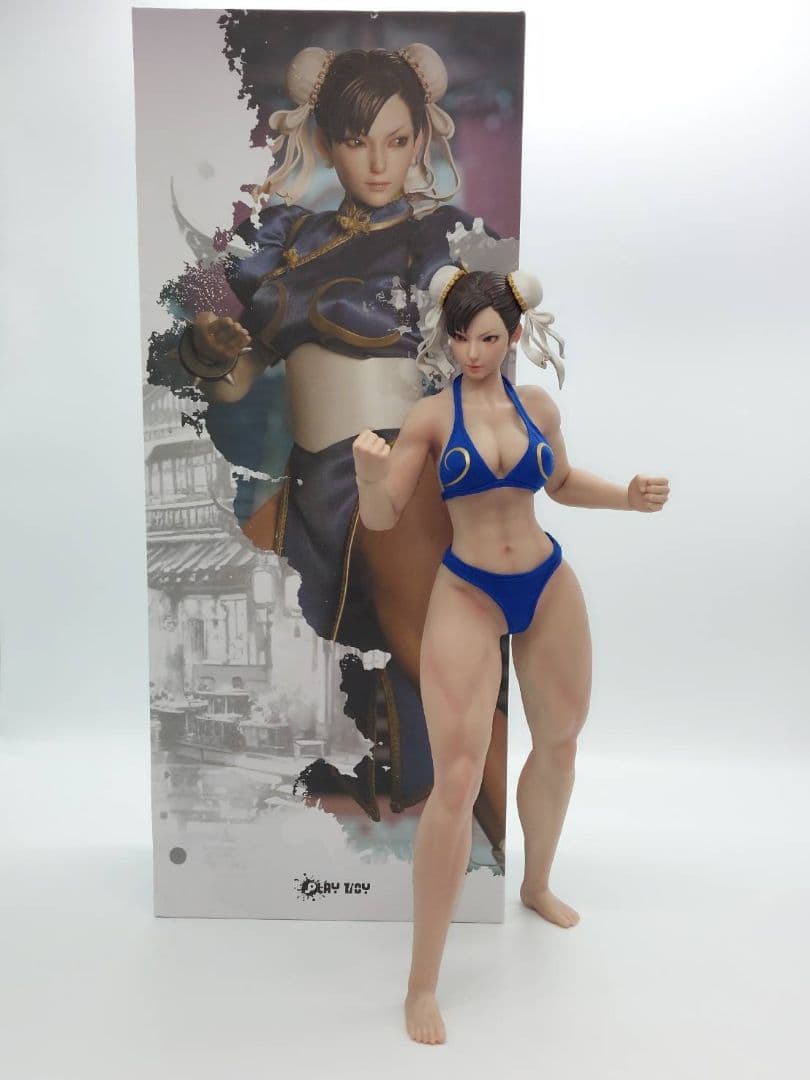 PLAYTOY】P019 1/6 格闘女神 春麗 チュンリー フィギュア