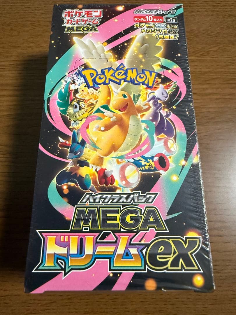 ポケモンカード MEGAドリームex 未開封 シュリンク付き 1BOX - メルカリ