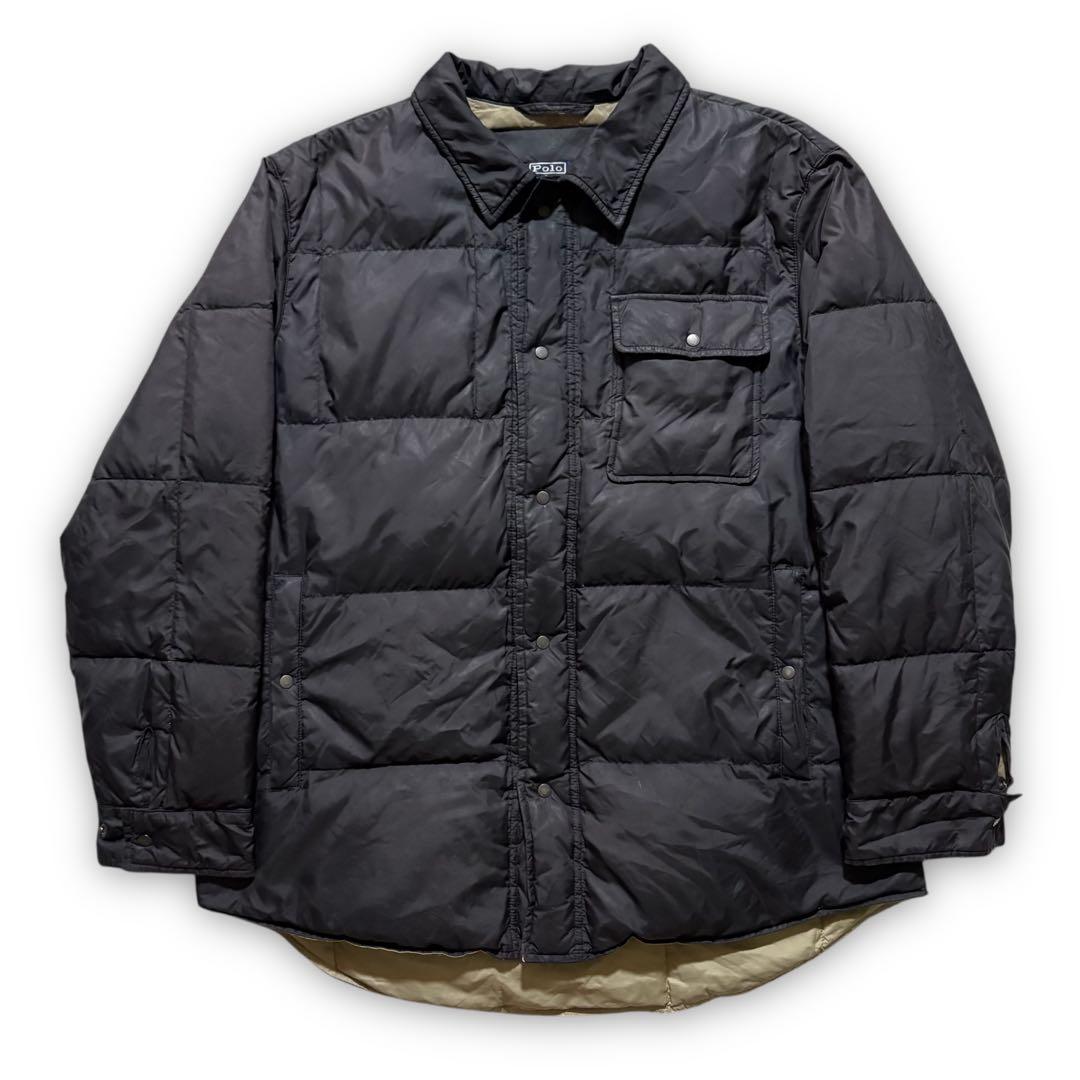90s POLO by Ralph Lauren ダウンシャツジャケット 90s/POLO SPORT/DOWN SHIRT JACKET/size L/RALPH LAUREN – ReSacca