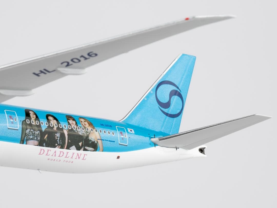 大韓航空 777-300ER HL2016 Black Pink 1/400 - メルカリ