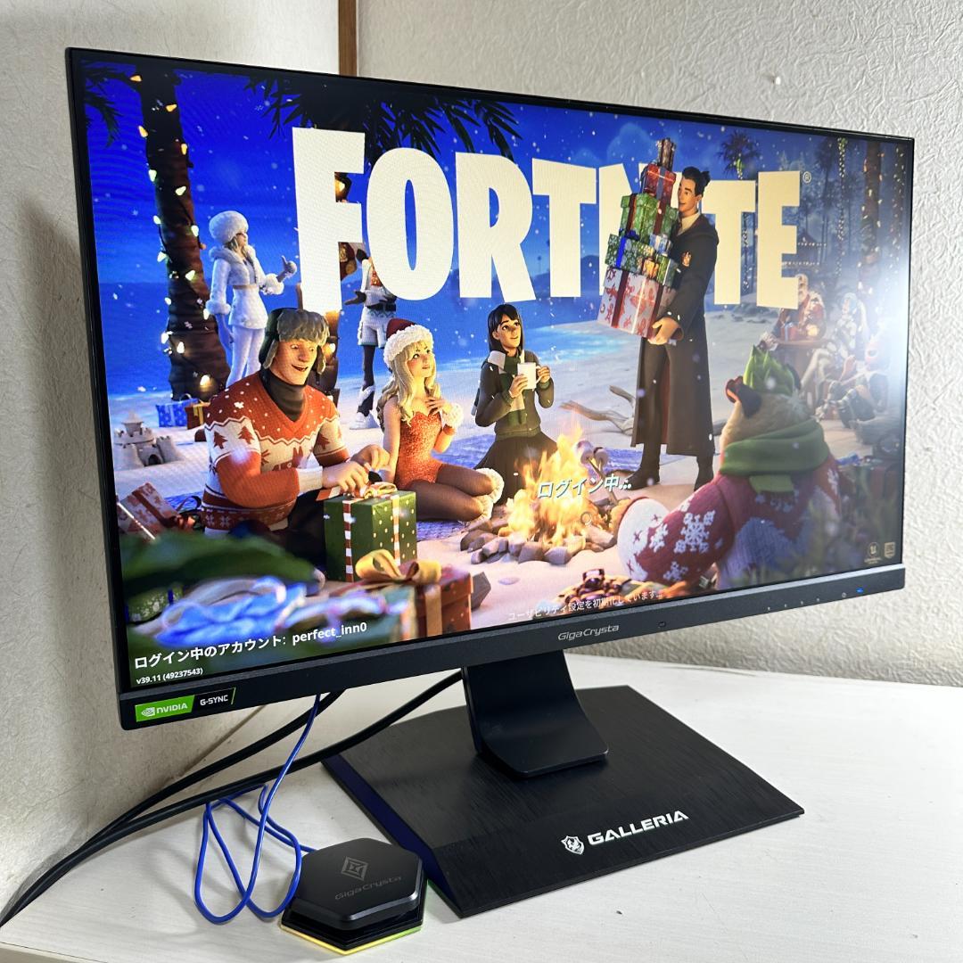 240Hz 応答速度 0.4ms 24.5型 ゲーミングモニター