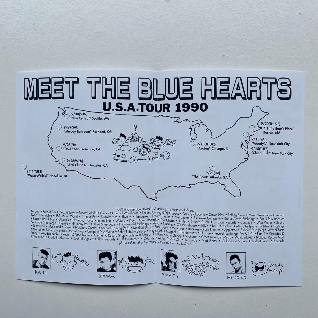 ザ・ブルーハーツ/1990年アメリカツアー写真集 - メルカリ