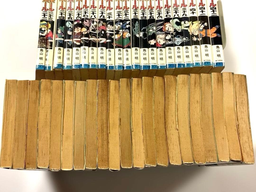 全巻セット】ドラゴンボール 1〜42巻／鳥山明／40周年／初版本多数