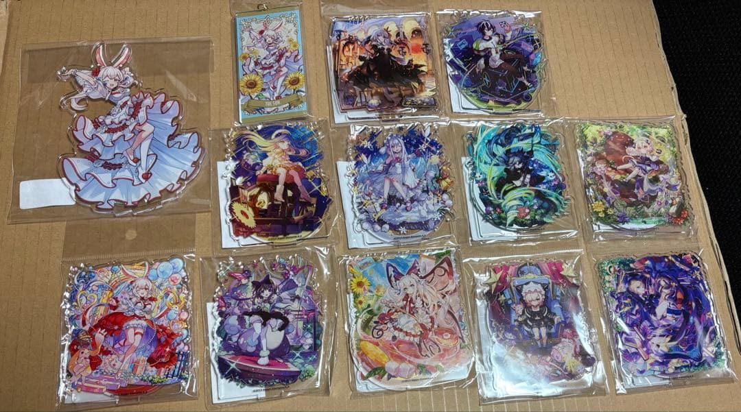 メルクストーリア　アクリルスタンド　キーホルダー linkstar STORE：メルクストーリア 10th Anniversary コラボカフェ