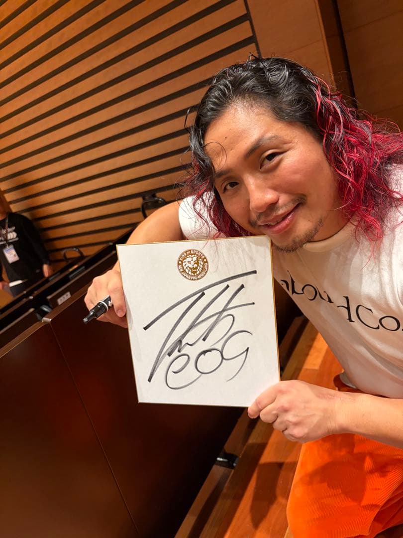 高橋ヒロム 2月10日大阪サイン - メルカリ