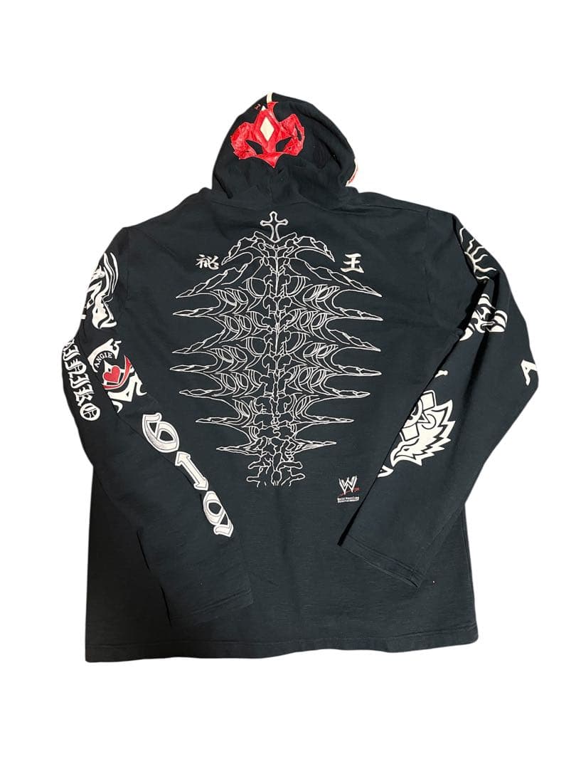 ppfm WWE レイ・ミステリオ タトゥー柄 ジップアップパーカー - メルカリ