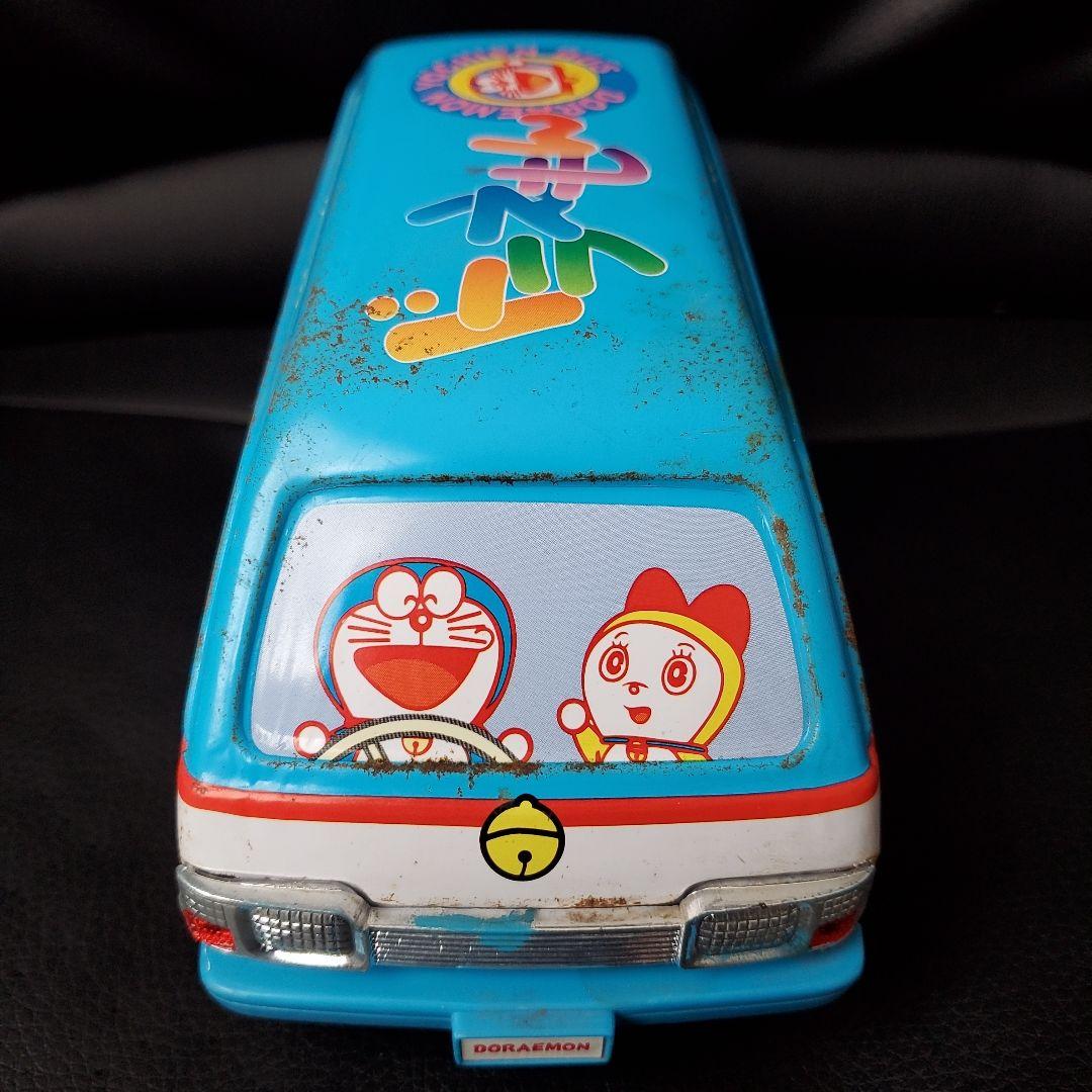 レトロ】ブリキ ドラえもん 幼稚園バス 昭和レトロ - メルカリ