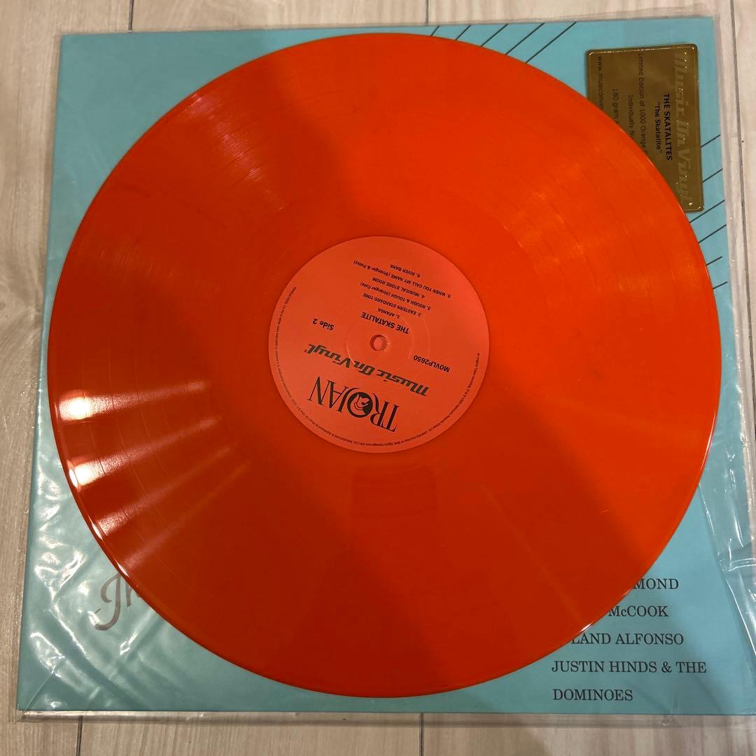 大人気⭐︎ The Skatalite! オレンジビニールレコード 洋楽