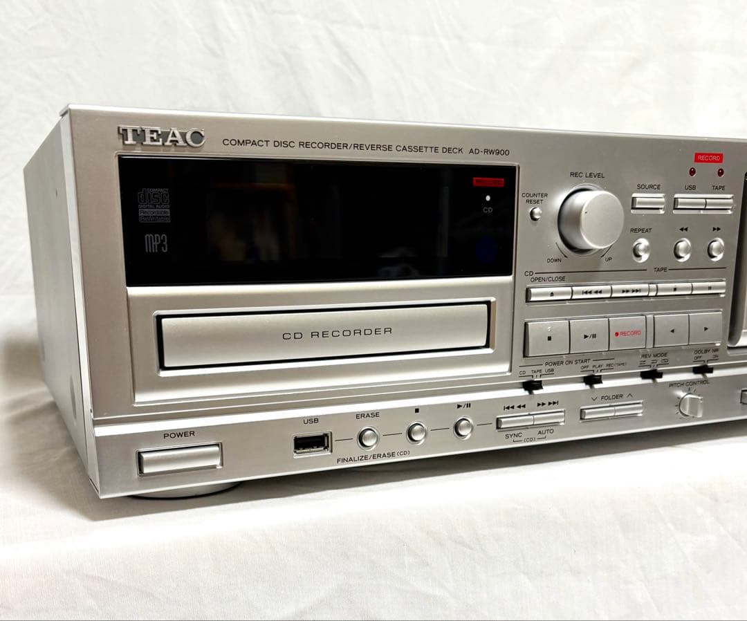 TEAC CDレコーダー/カセットデッキ AD-RW900 2014年製 - メルカリ