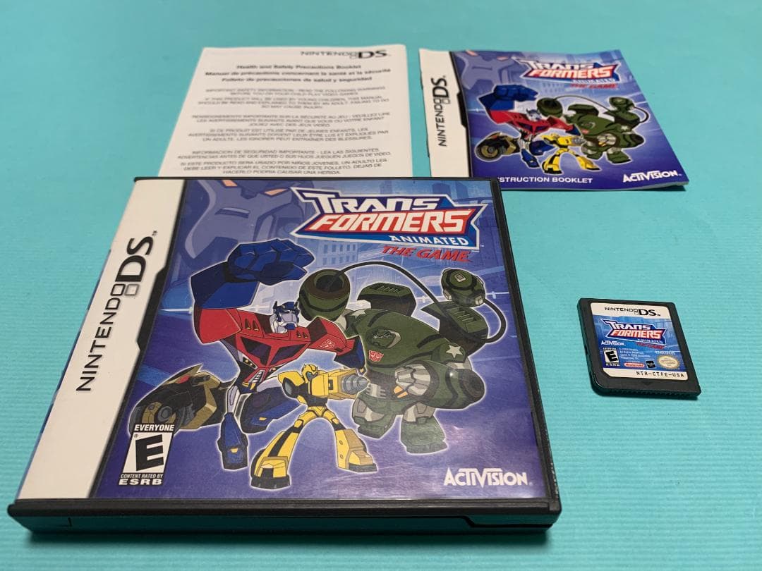 日本未発売 トランスフォーマー アニメイテッド 海外版 ニンテンドーDS