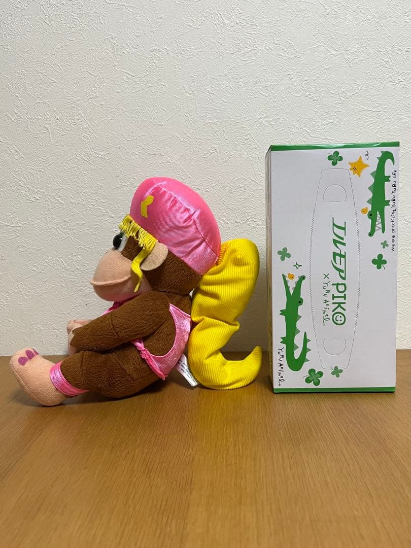 スーパードンキーコング2 ディクシーコング ぬいぐるみ 美品 - メルカリ