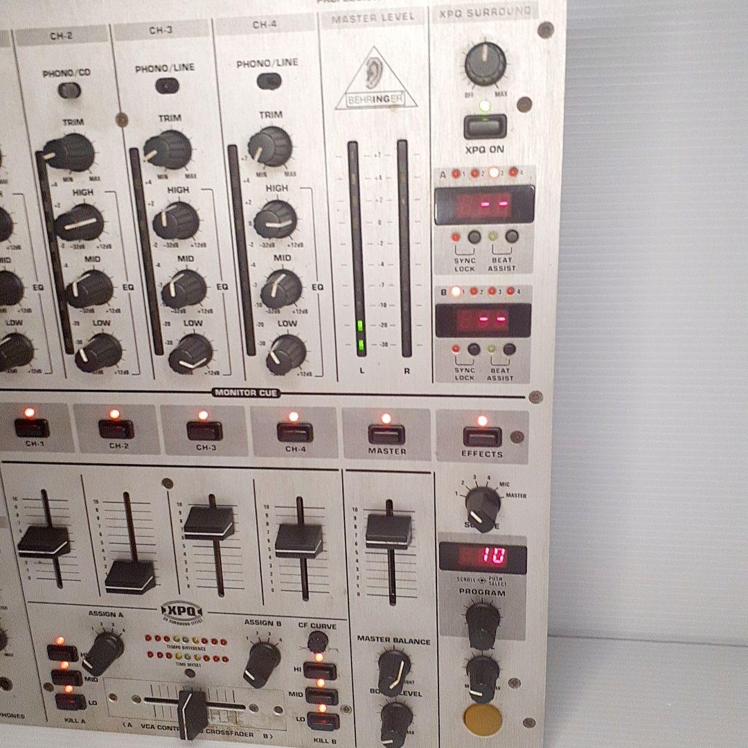 Behringer djx700 4ch ミキサー 通電のみ ジャンク - メルカリ