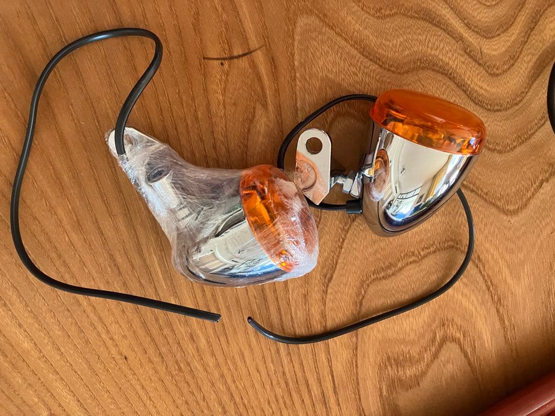 【値下】ハーレーダビットソン　ウィンカー前後セット ハーレー純正オプション ミニブレット LEDウインカー 前後セット