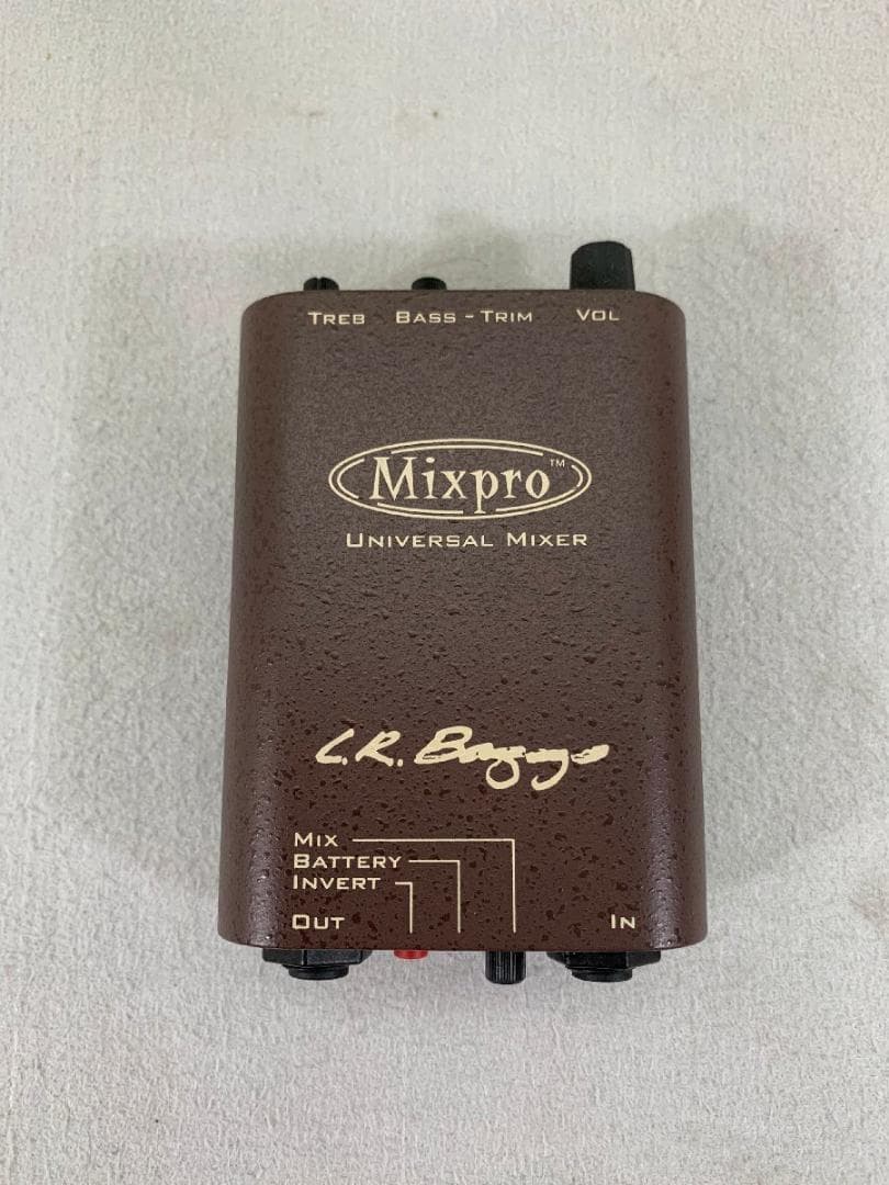 【美品】L.R.BAGGS アコギ用　プリアンプミキサー　MIXPRO