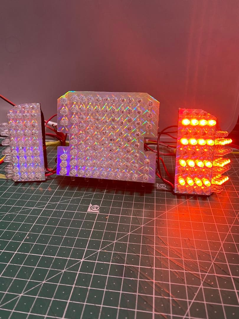 CBX400F専用レインボーテール3点セット - メルカリ