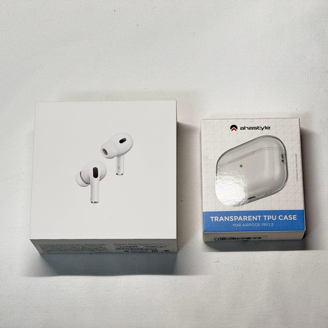 【専用ケース付き】AirPods Pro 2 USB-C MagSafe充電ケース（USB-C）付きAirPods Pro 2 MTJV3J/A [ワイヤレス