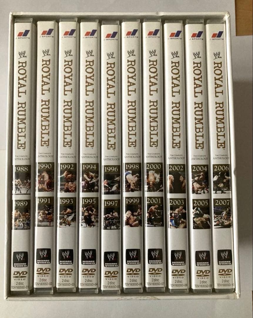 泣きの赤字最終価格】WWE ROYAL RUMBLE コンプリートアンソロジー