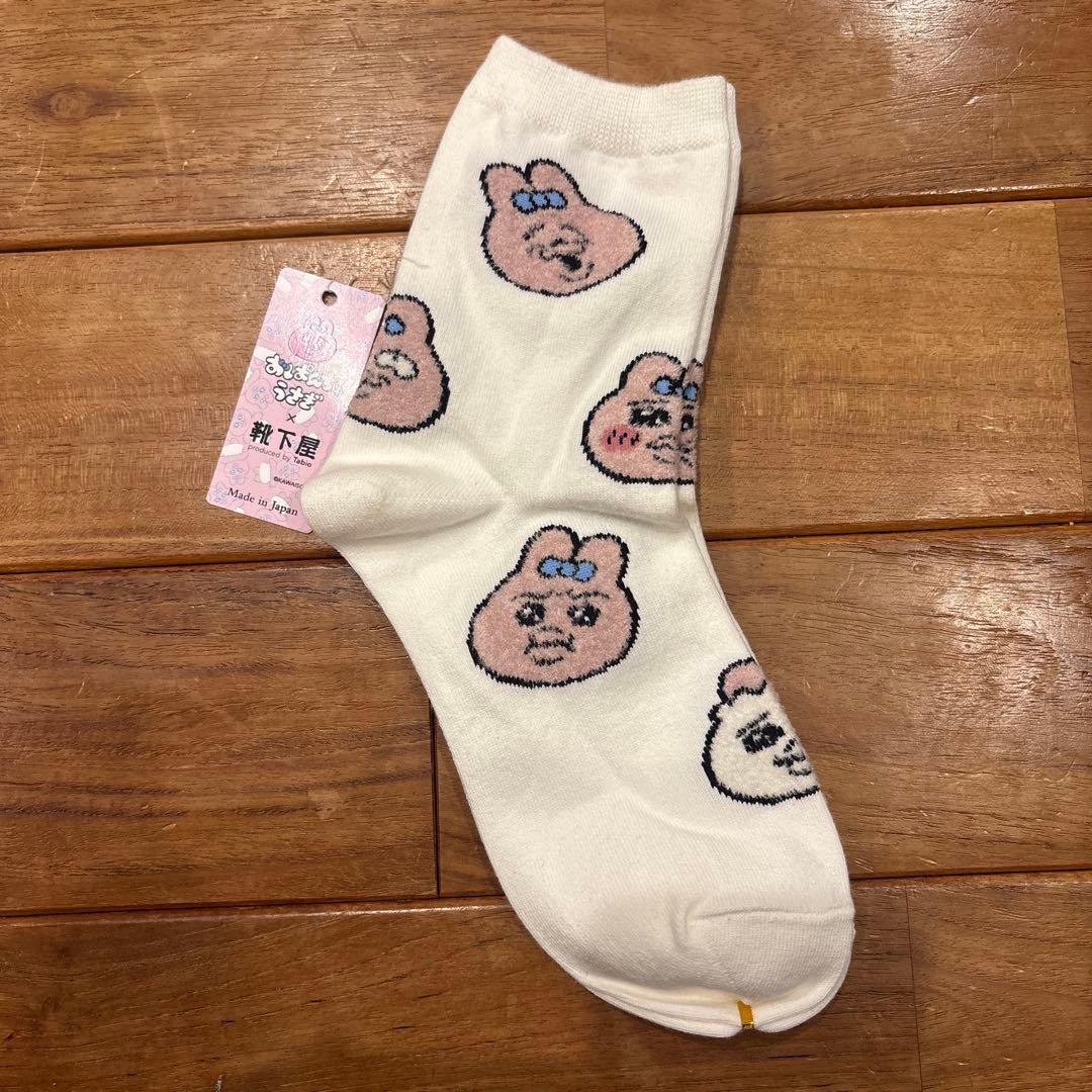 おぱんちゅうさぎ×靴下屋 コラボ靴下 - メルカリ
