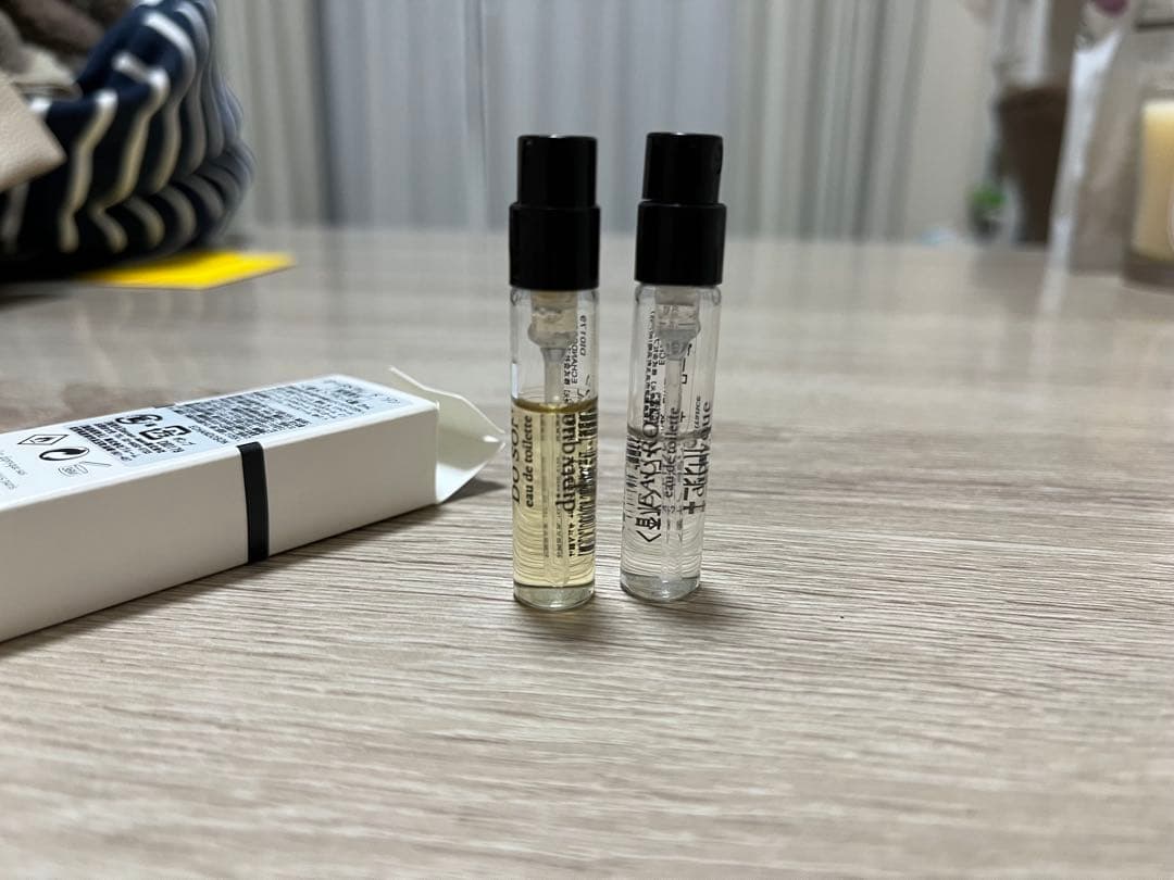 diptyque練り香水（ドソン）&オードトワレ2ml（ドソン&オーローズ2種