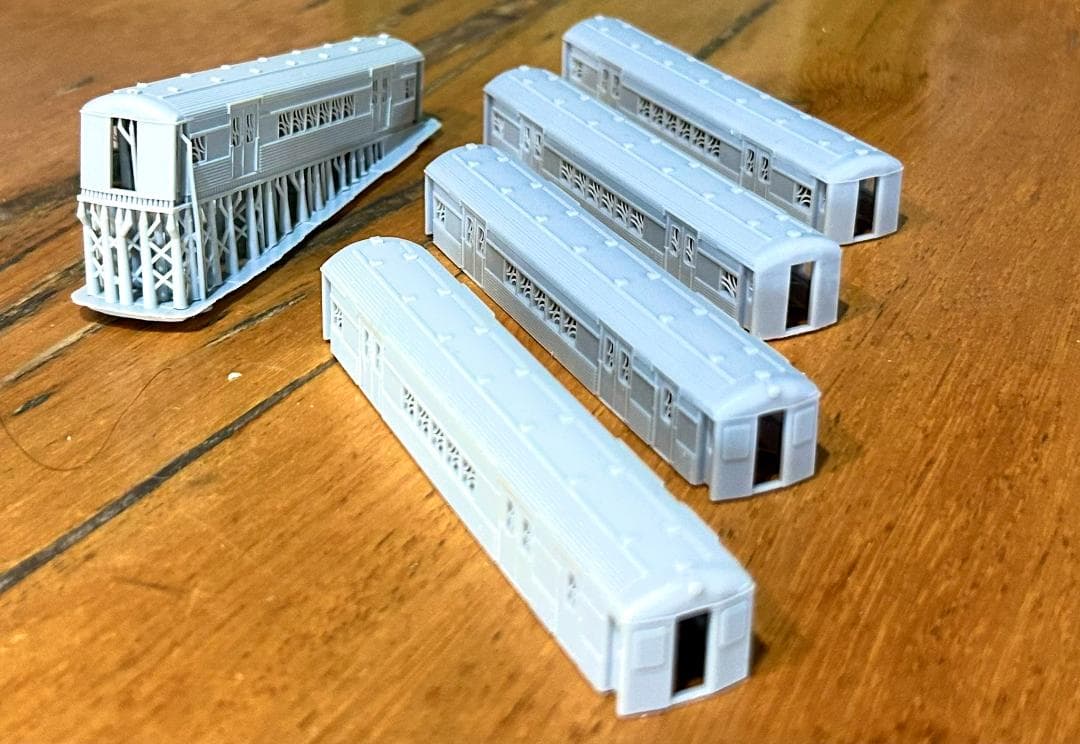 1/150] タイ国鉄風SX客車 [Nゲージ]