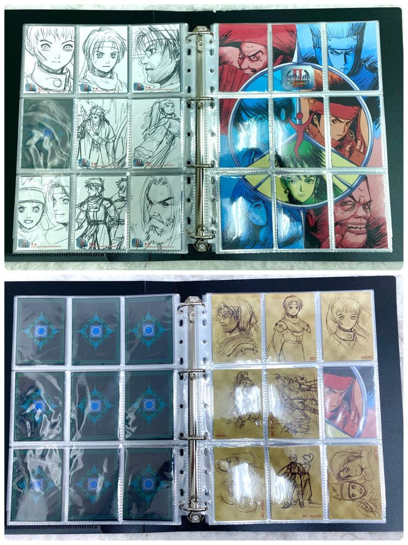 袋出し品】182枚セット アークザラッド1・2オフィシャルカード