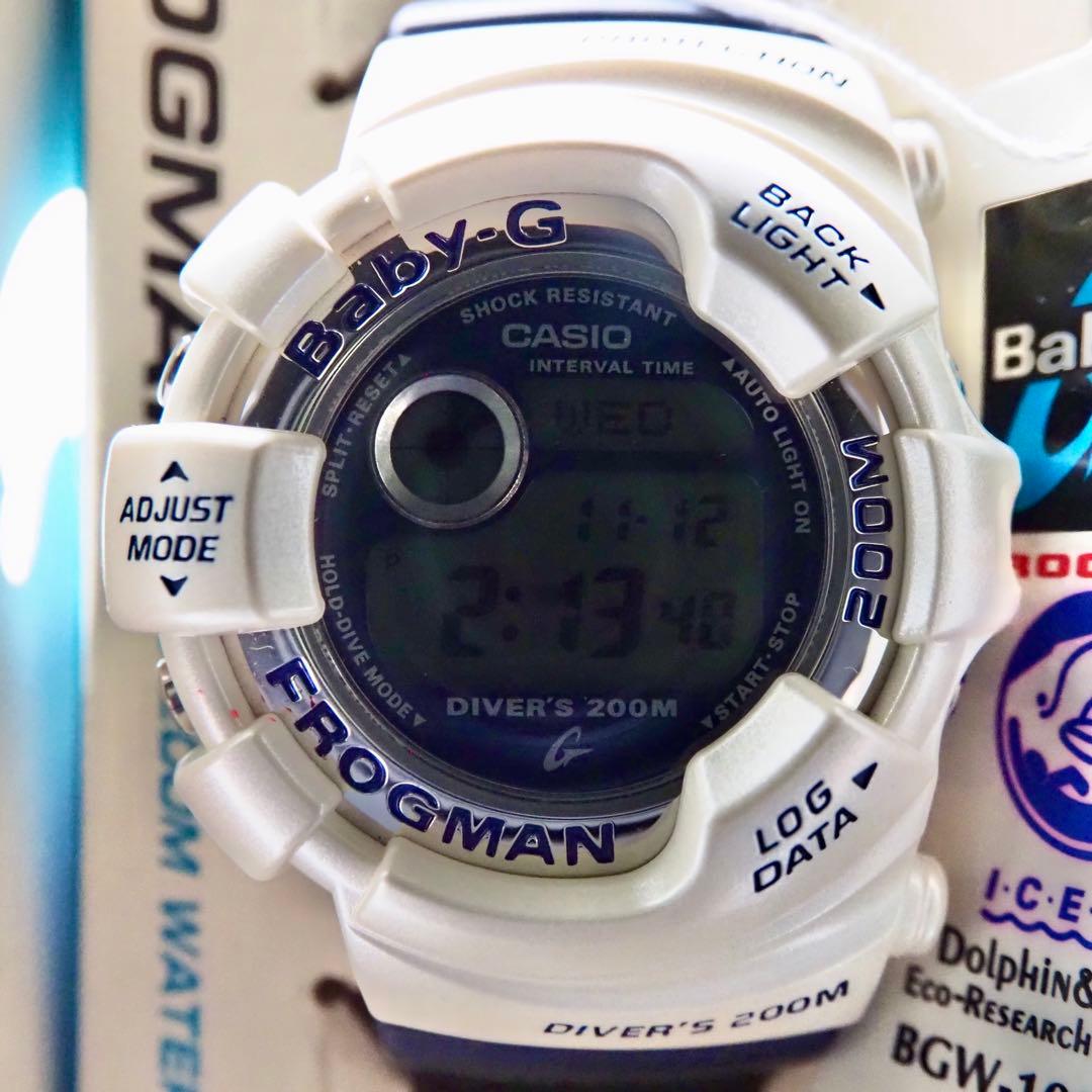 電池交換OH済美品Baby-G BGW-100K-2JR フロッグマン イルクジ - メルカリ