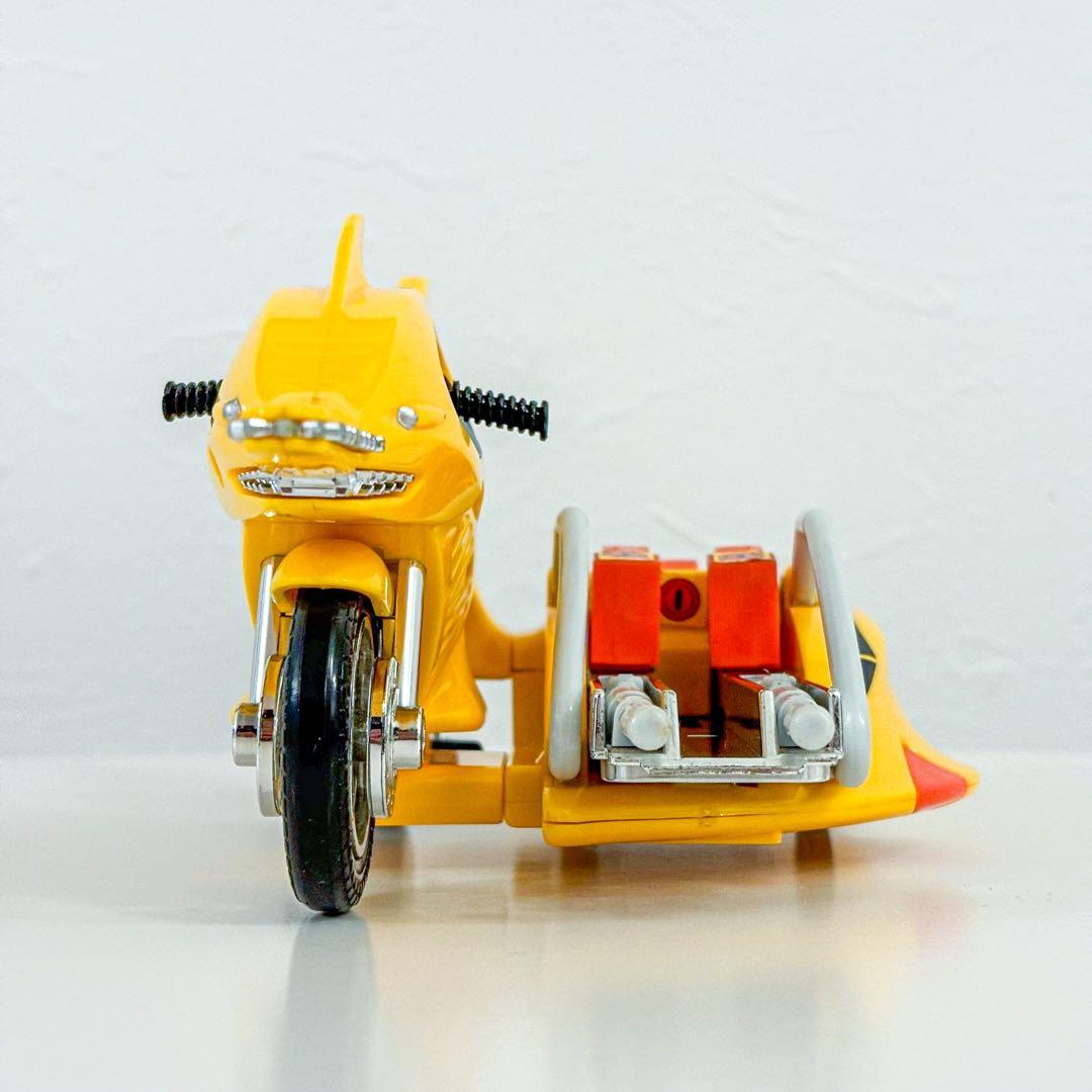 バンダイ 忍者戦隊カクレンジャー バイク シャークランチャー イエロー