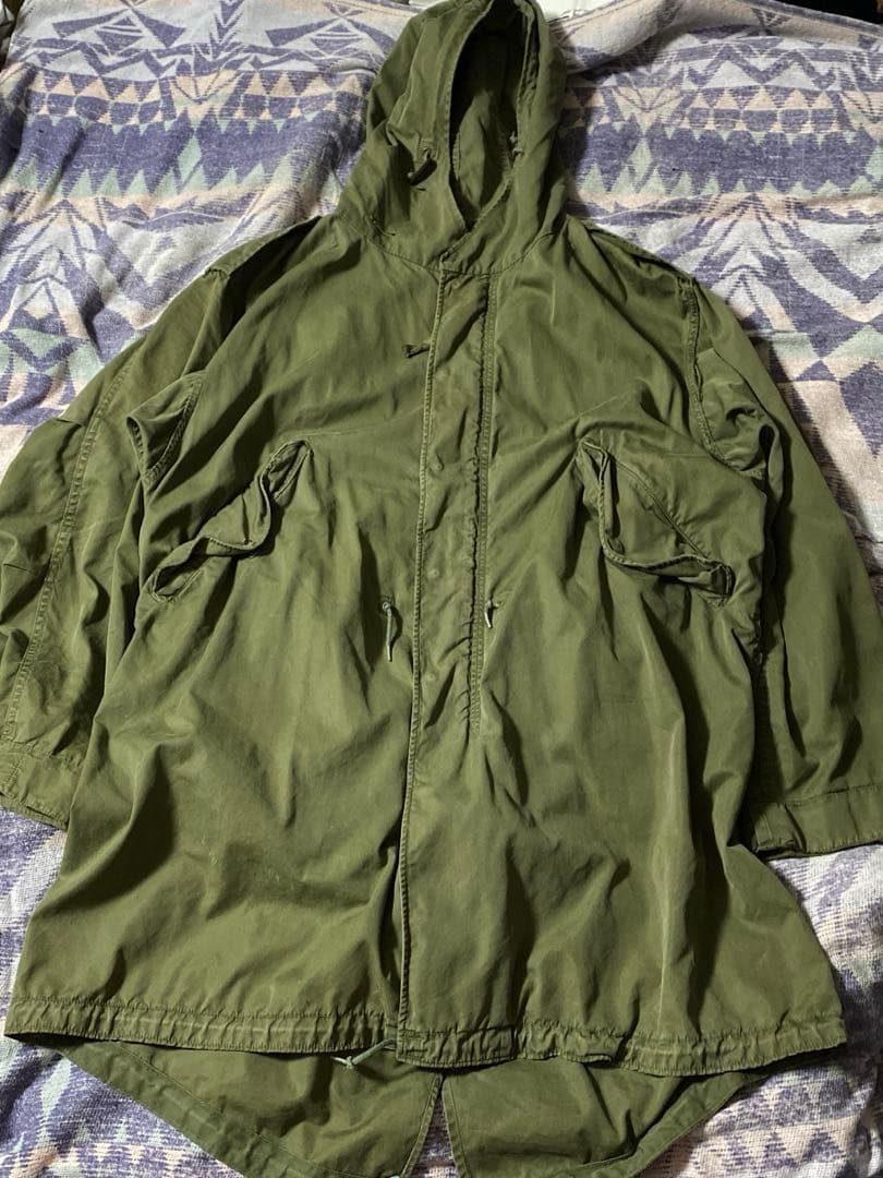 ビンテージ55年会計　M-51パーカーシェルコート　モッズコート 通称“モッズコート”。M-51パーカーは米陸軍が開発したレイヤードできる