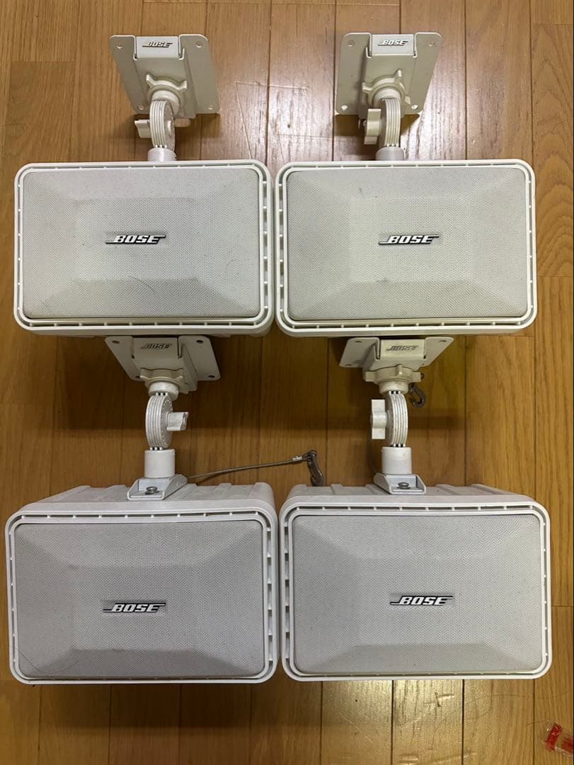 BOSE 101MMW ホワイト スピーカー 4個セット 楽天市場】カラオケスピーカー【中古品】【送料無料】BOSE スピーカー