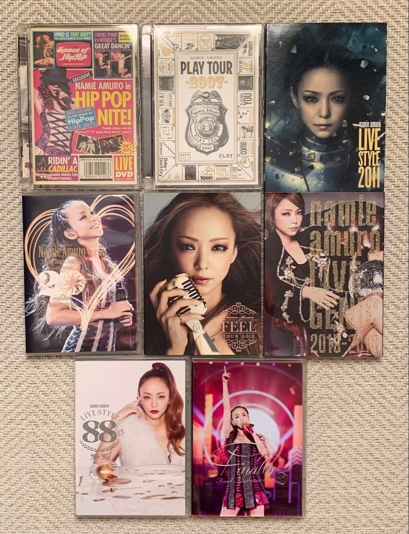 安室奈美恵LIVE DVD８枚セット Yahoo!オークション - 廃盤 安室奈美恵 LIVE DVD ライブ ステージ 全国