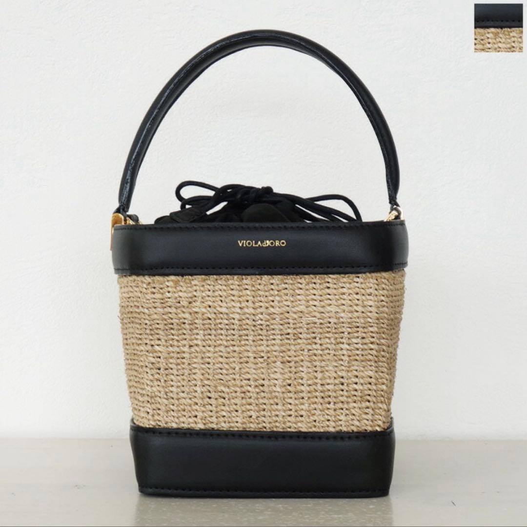 ヴィオラドーロ　かごバッグ 楽天市場】【最大37倍 2/25限定】【正規品】 ヴィオラドーロ かご