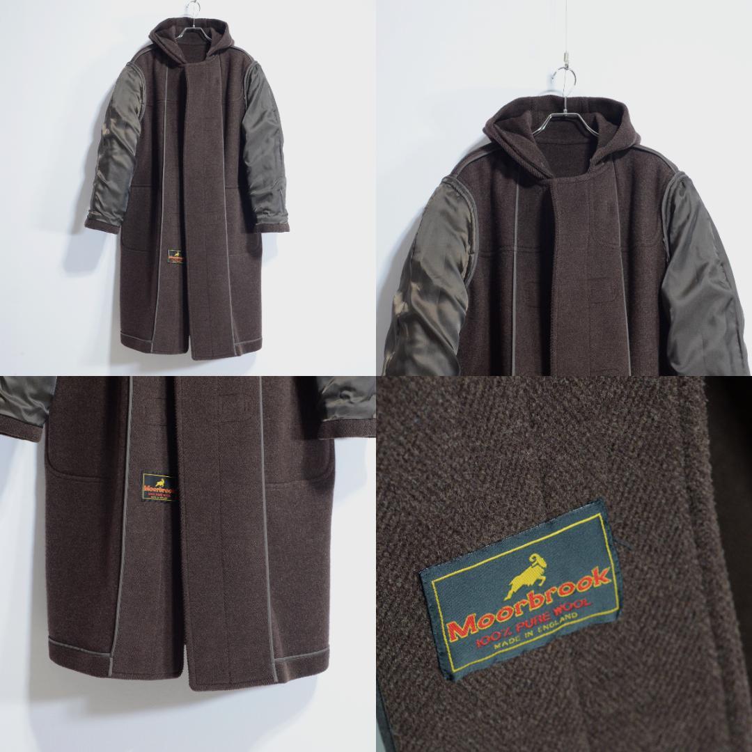 超貴重極上品 ムーアブルック製 カットパイル ダッフルコート H