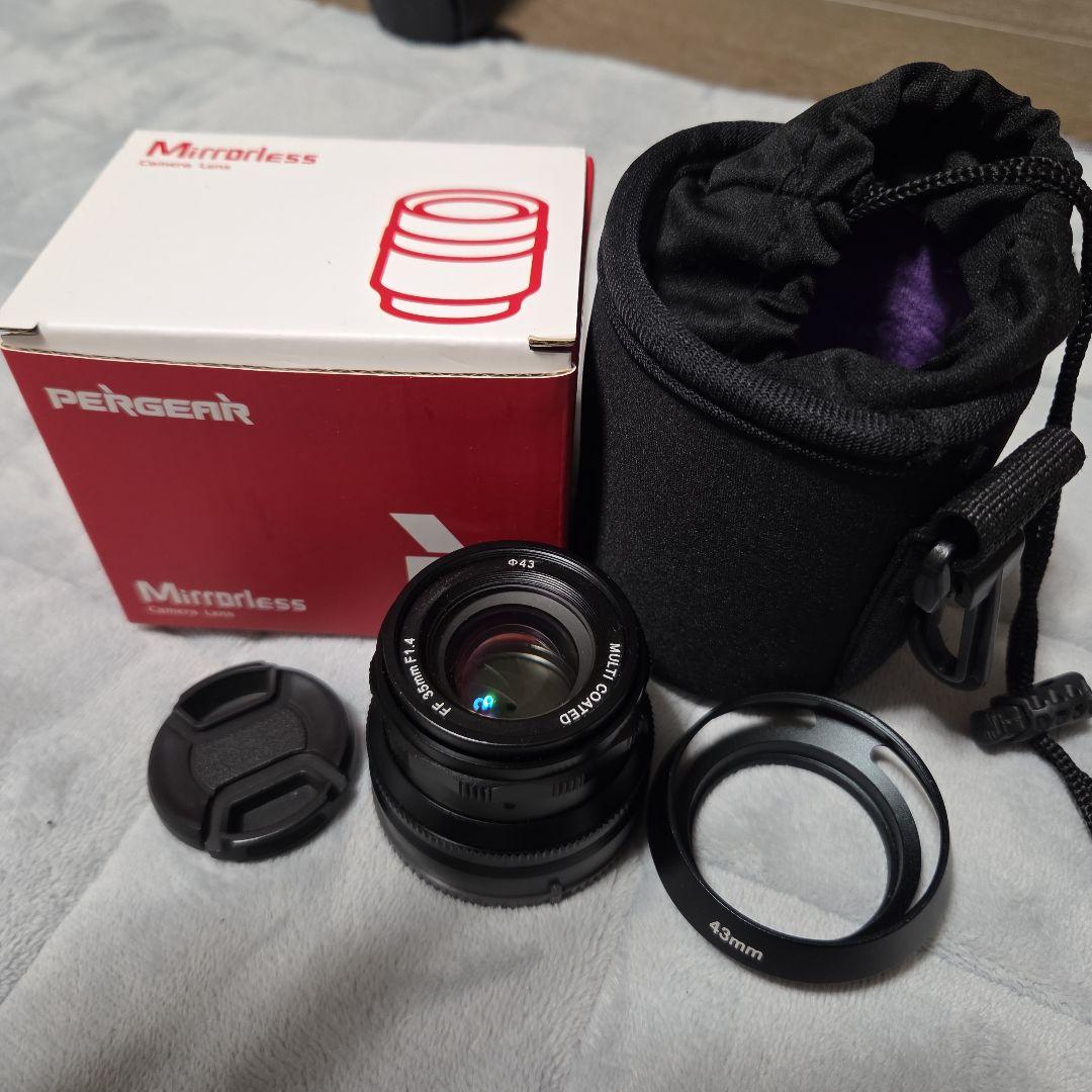 pergear 35mm F1.4 レンズ Eマウント PERGEAR 35mm F1.4 Full-Frame Large Aperture Manual Focus Fixed