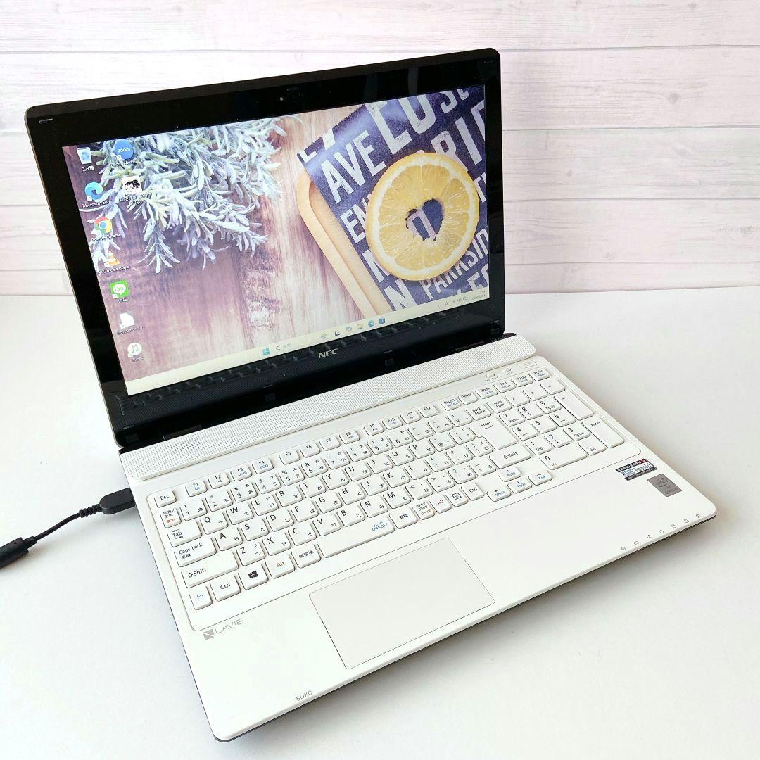 LAVIE/Windows11/8GB/カメラ/NECノートパソコン/297 - メルカリ