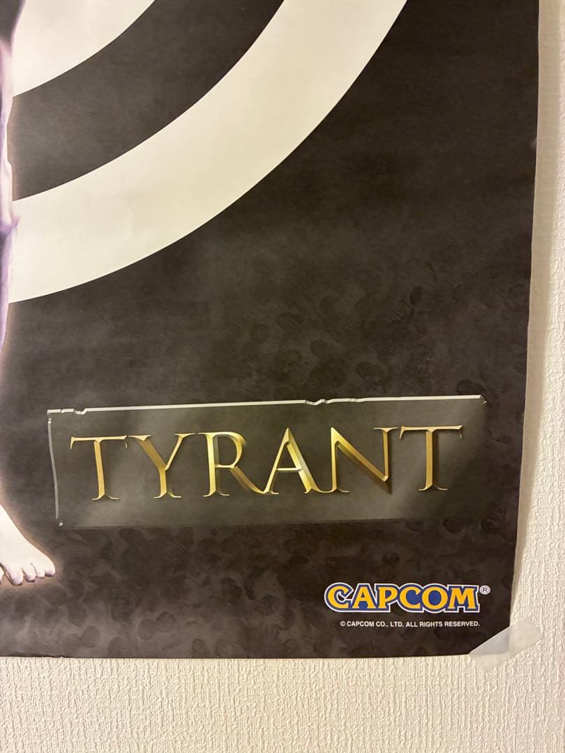 ☆希少☆ バイオハザード タイラント ポスター 15周年 シューティング