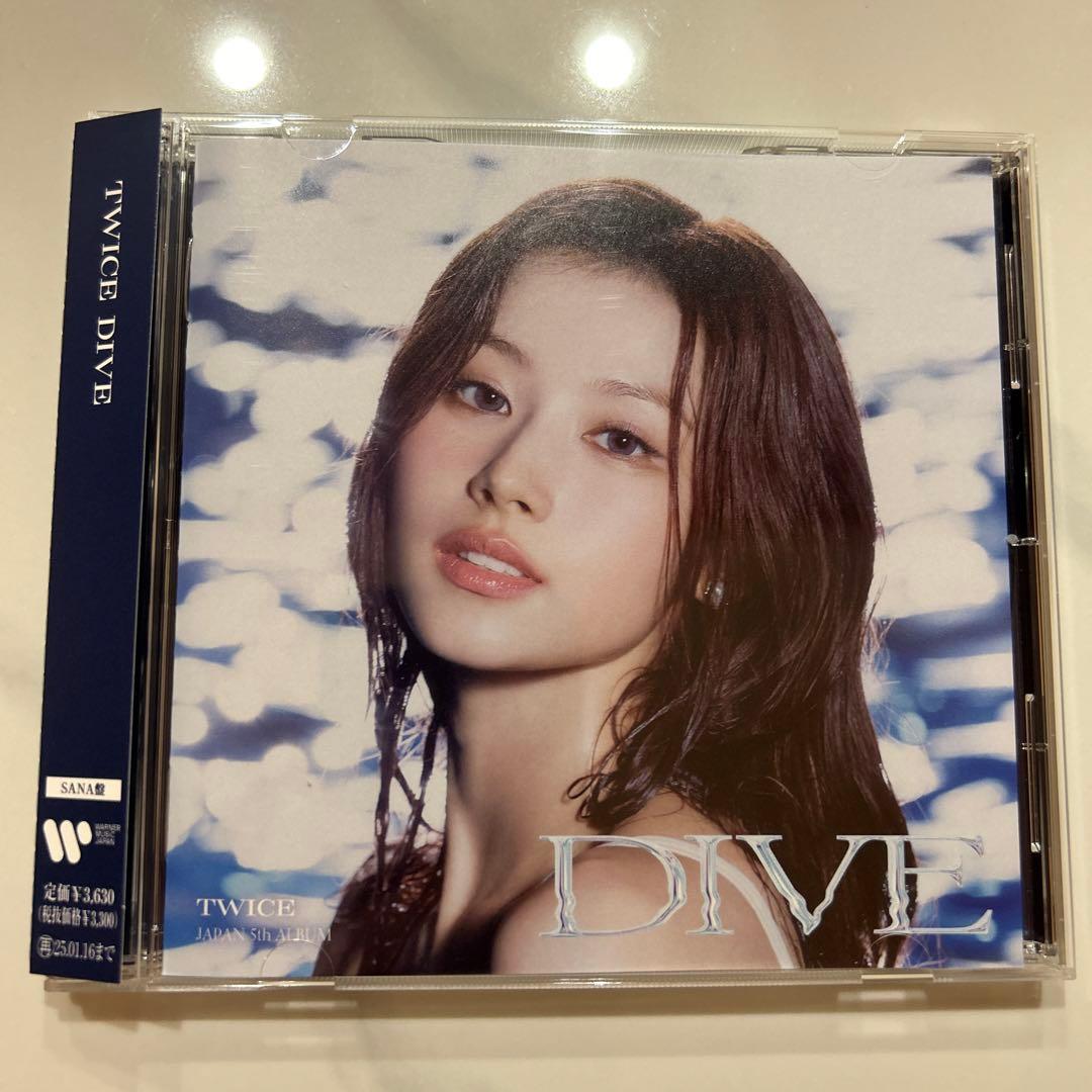 TWICE DIVE SANA盤 サナ盤 アルバム - メルカリ