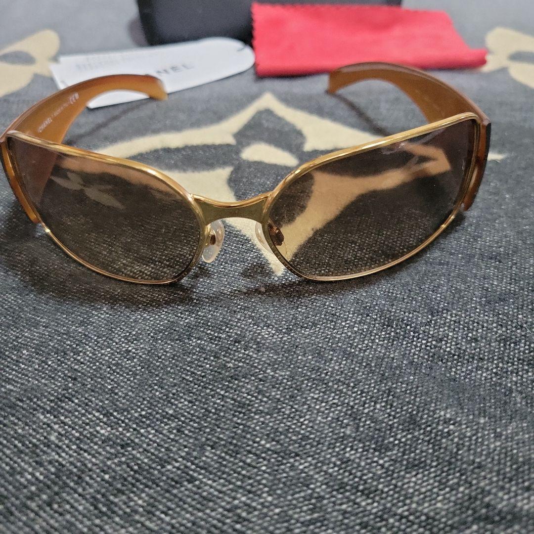 CHANEL ブラウンレンズ サングラス - メルカリ