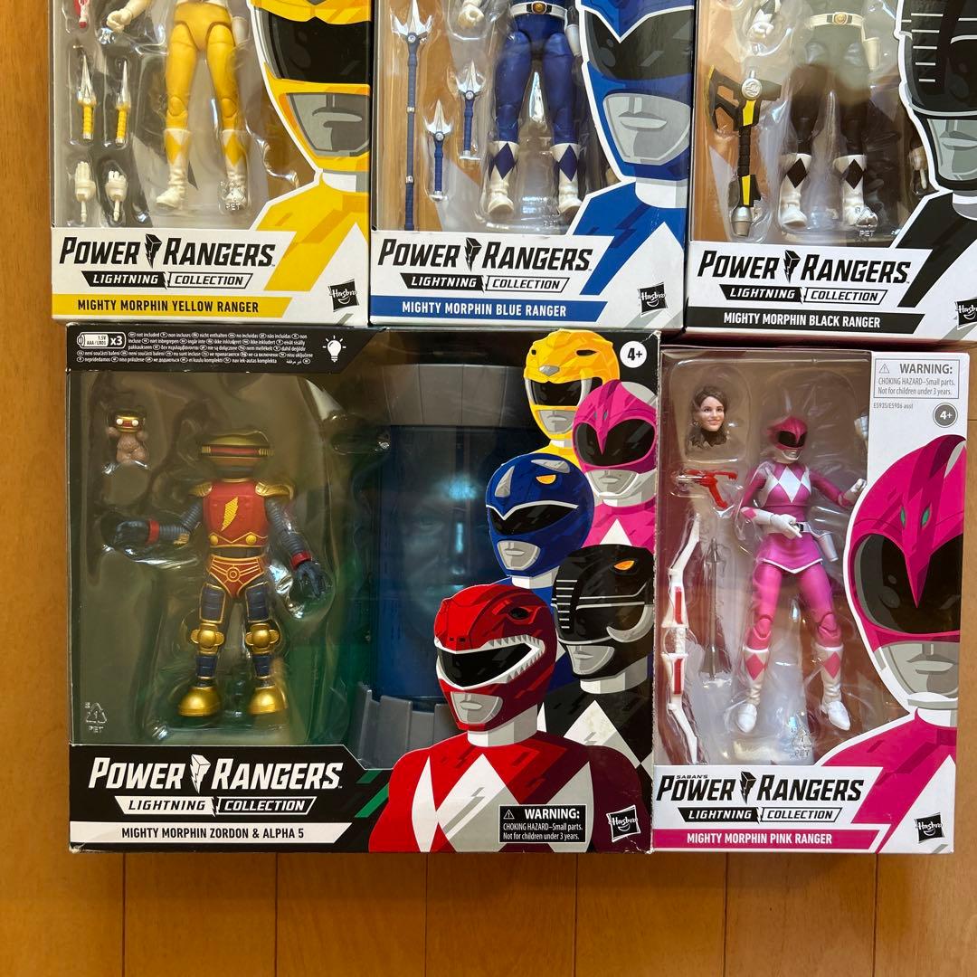 パワーレンジャーライトニングコレクションセット ハズブロ恐竜戦隊