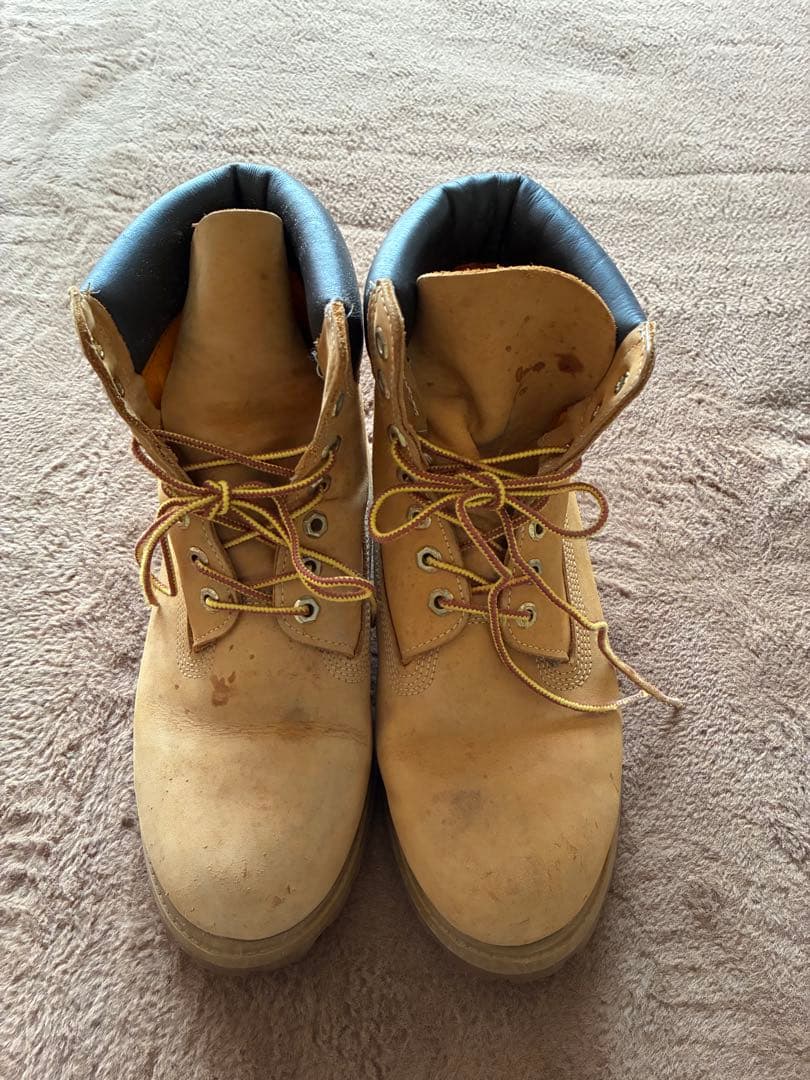 Timberland ベージュ　9.5インチ（27.5cm）