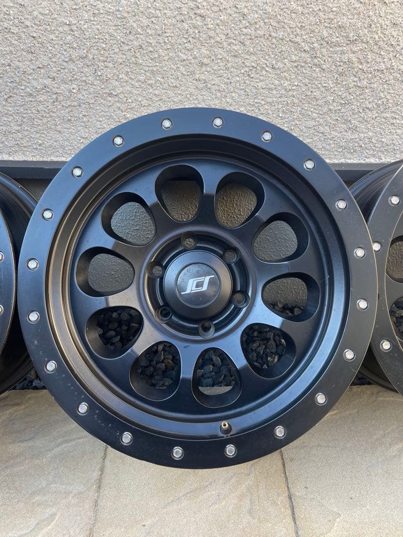 SCS ホイール RAY10　8.5J オフセット-10 マットブラック