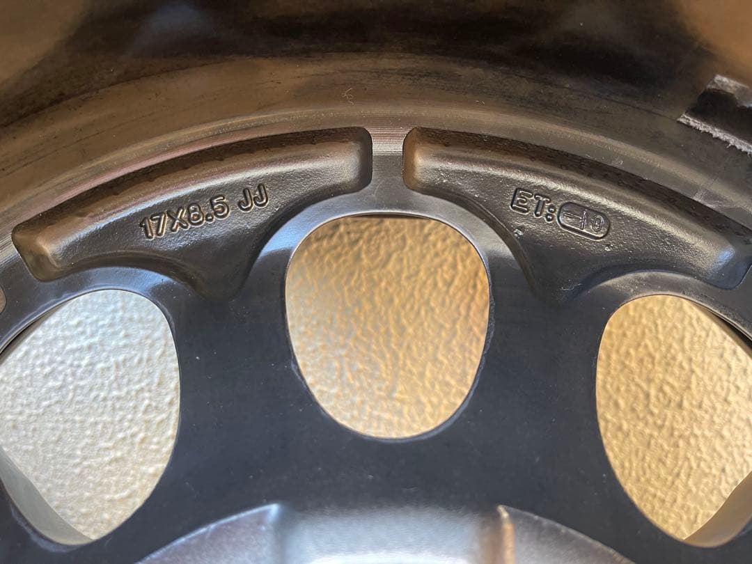 SCS ホイール RAY10　8.5J オフセット-10 マットブラック