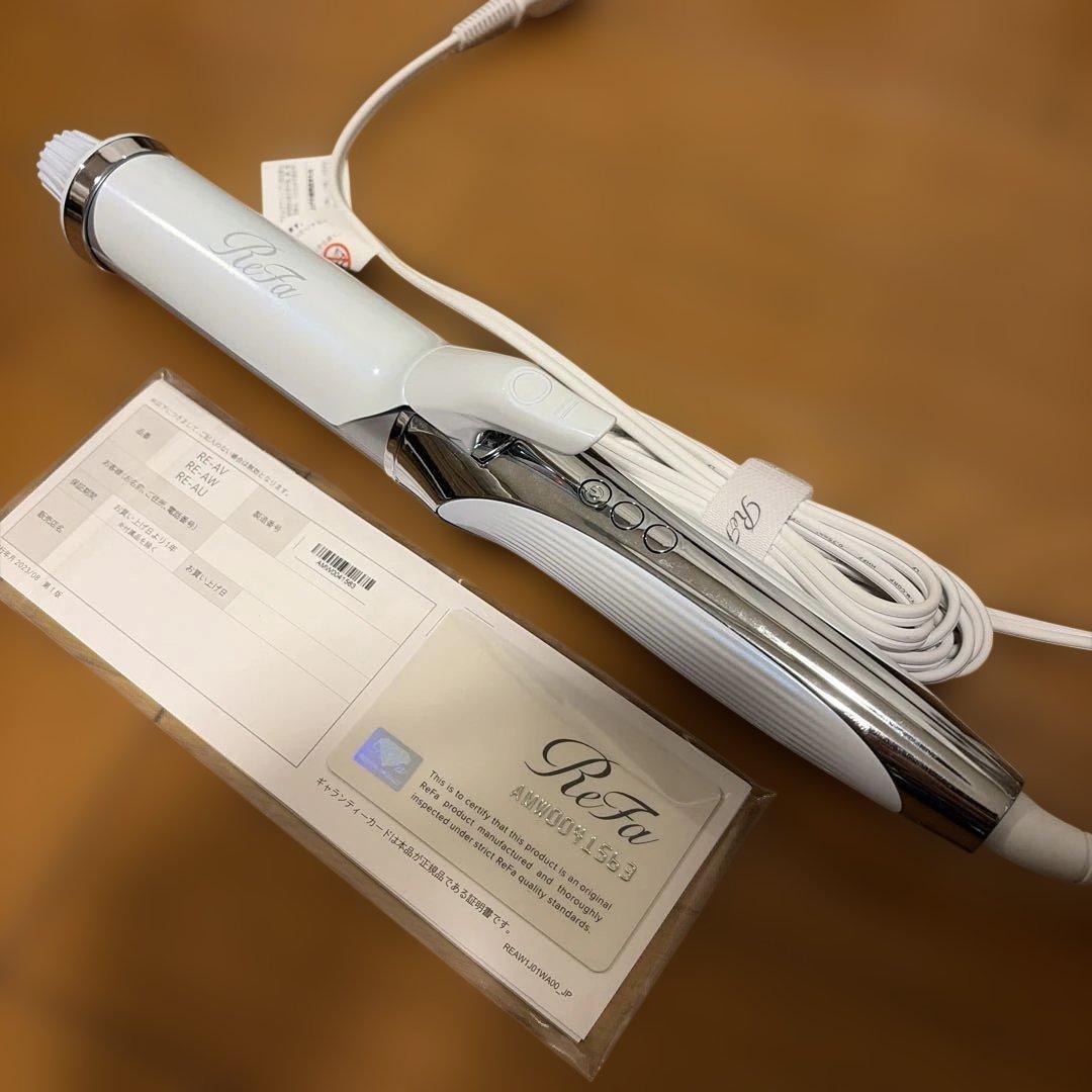 【美品】 ReFa カールヘアアイロン ホワイト 38mm RE-AV-02A 楽天市場】MTG リファ カールアイロン プロ 38mm ホワイト RE-AV-02A