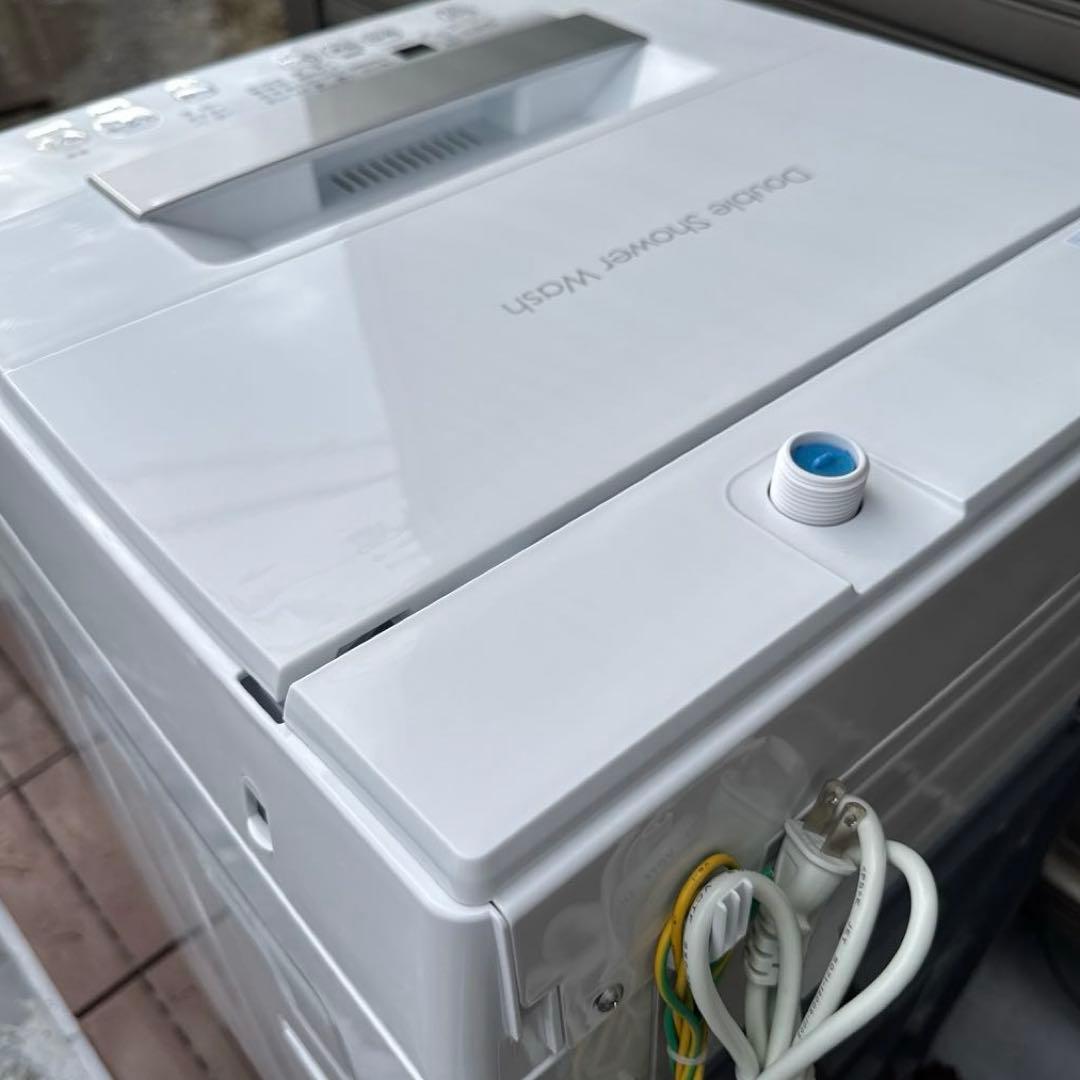 極美品 TOSHIBA 2024年製 洗濯機 4.5kg 簡易乾燥機能付