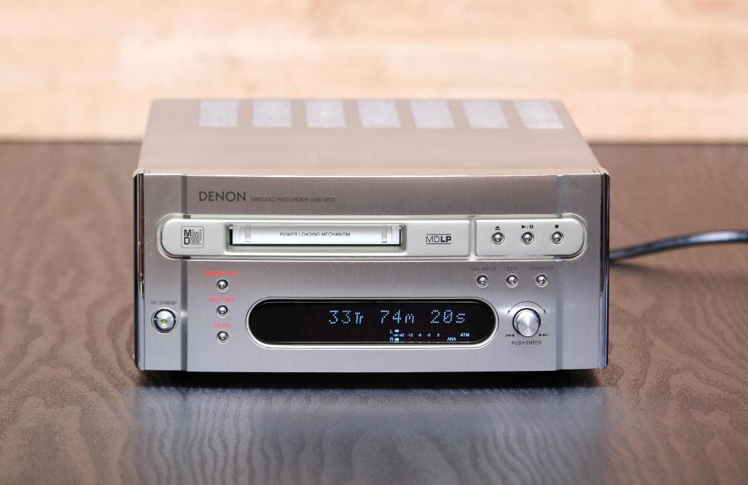 DENON DMD-M33 MDデッキ MDプレイヤー/レコーダー 完動品 - メルカリ