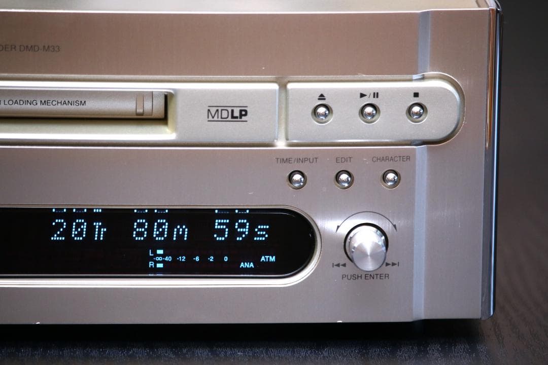 DENON DMD-M33 MDデッキ MDプレイヤー/レコーダー 完動品 - メルカリ