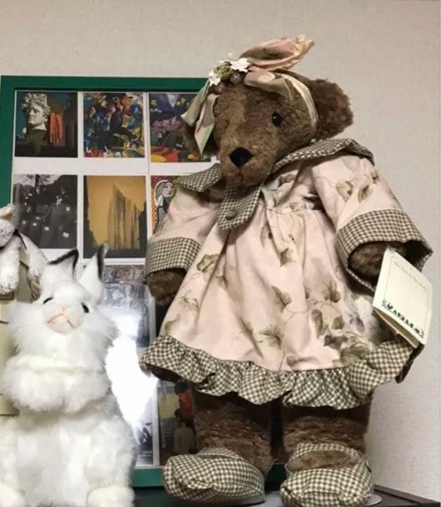 The Hen in the holly テディベア アメリカンカントリードール