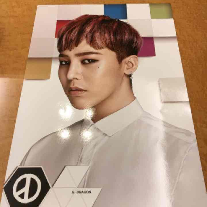 ⑥ビッグバン ジードラゴン ポスター BIGBANG GD ジヨン MADE - メルカリ