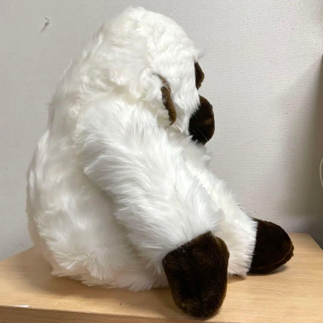 白いゴリラ ビックサイズ 2024 ビックゴリラ 美品 ゴリラぬいぐるみ