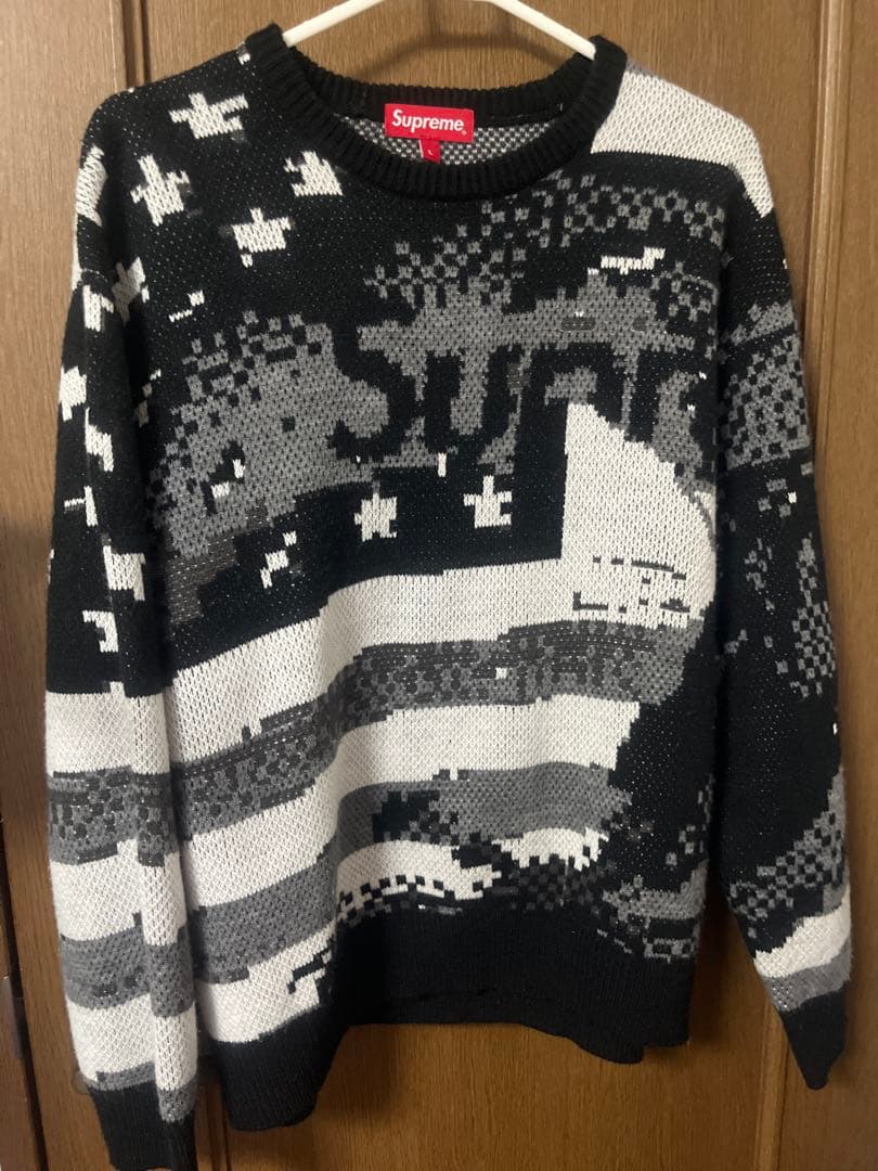 supreme ニット　L supreme ニット L グレー系【中古】 – COCOVAL
